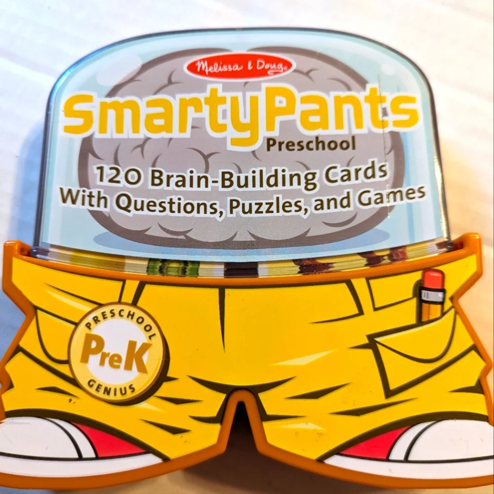 Melissa & Doug Smarty Pants PreK Preschool Brain Building Cards